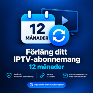 Förlängning 12 månader